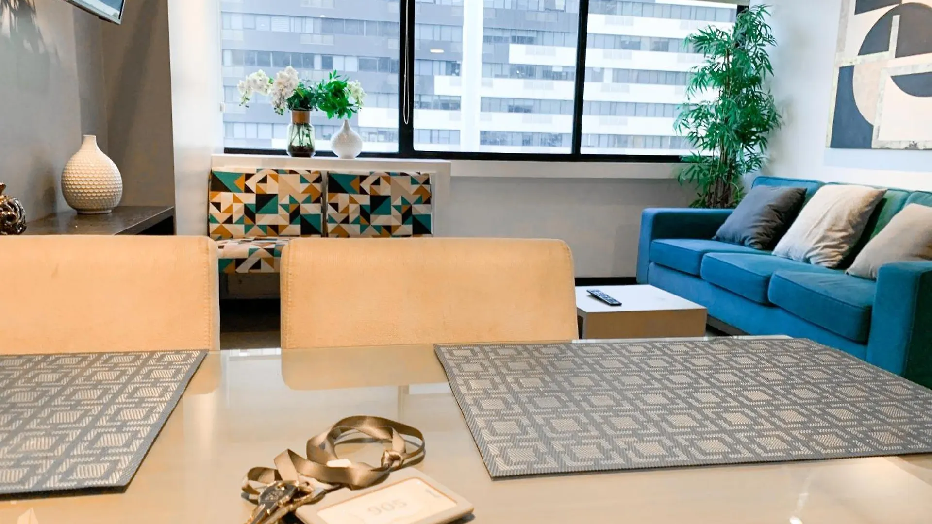Apartmán Depa 2 Habitaciones Vista A La Ciudad - Rio Con Parking Free Guayaquil Ekvádor